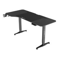 COMPUTERTISCH Oxnard - Schwarz, Holzwerkstoff/Metall (75/159/119cm) - pro.tec