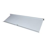 SEITENWAND FÜR PERGOLA Weiß - Weiß, Textil (338/206/1cm) - MCW
