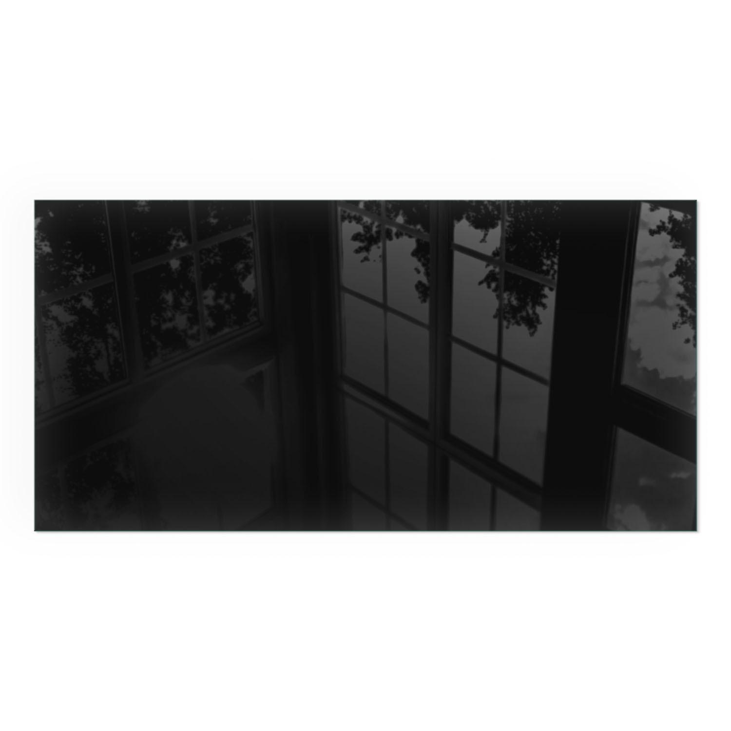 GLASPLATTE für Kamin 100x50 cm - Schwarz, Glas (100/50/0.4cm) - TULUP