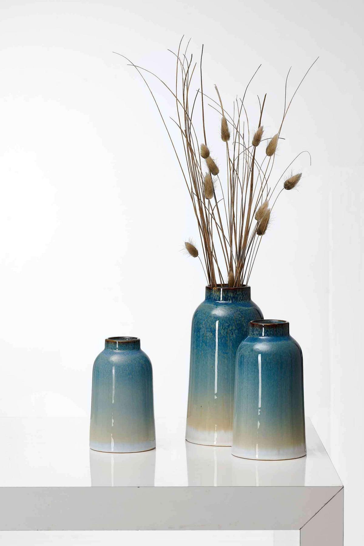 VASEN Leria blau 16,5 cm 2er Set - Blau, Keramik (16.5cm) - Ritzenhoff Breker