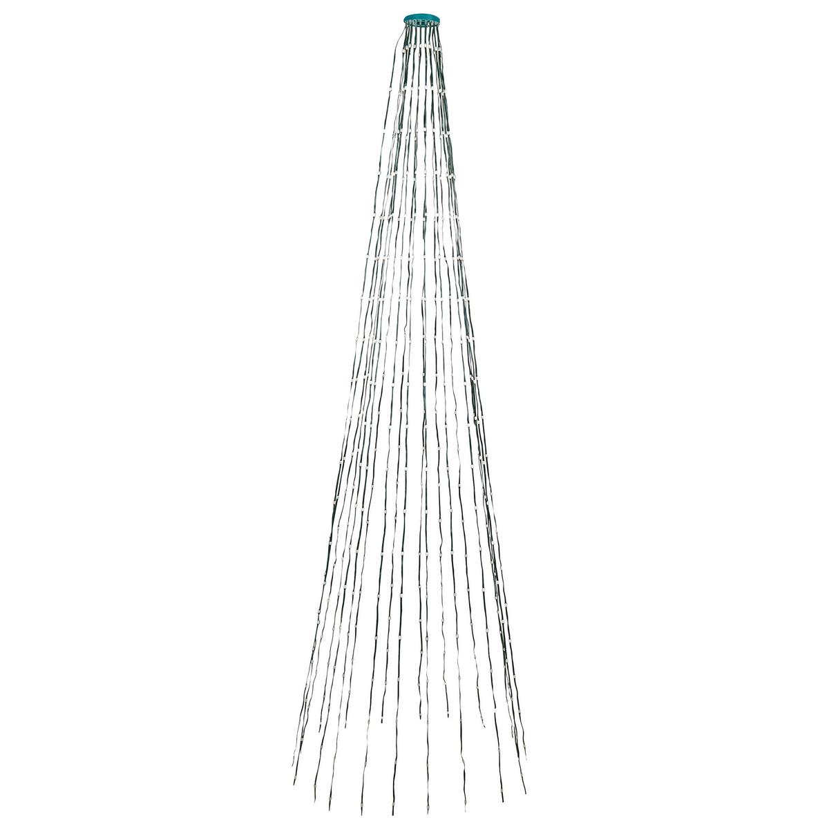 WEIHNACHTSBELEUCHTUNG 200 cm Bunt Saarloq - Multicolor, Kunststoff (200cm) - Beliani