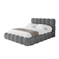 POLSTERBETT mit Bettkasten und Lattenrost, Boxbett ohne Matratze - LEYA 160x200 Dunkelgrau - Anthrazit, Holzwerkstoff/Textil (160/200cm) - ALTDECOR