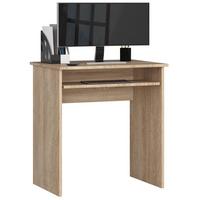 SCHREIBTISCH Eiche Sonoma 74/68/51 - Sonoma Eiche, Holzwerkstoff (155/85/74cm) - RAUMHIRSCH FURNITURE