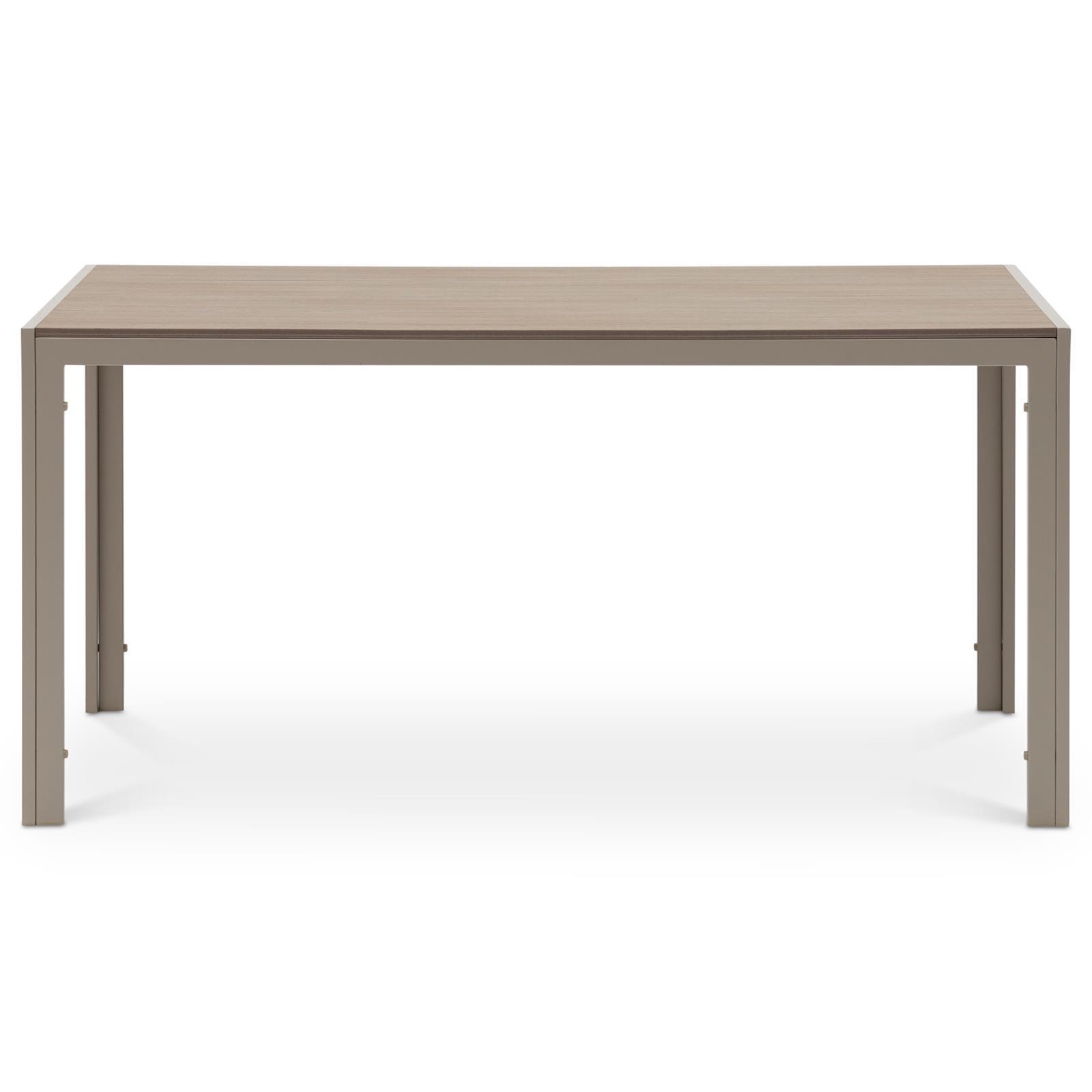 GARTENTISCH MONDELLO champagne - Champagner, Metall (90/150/73cm) - IDIMEX