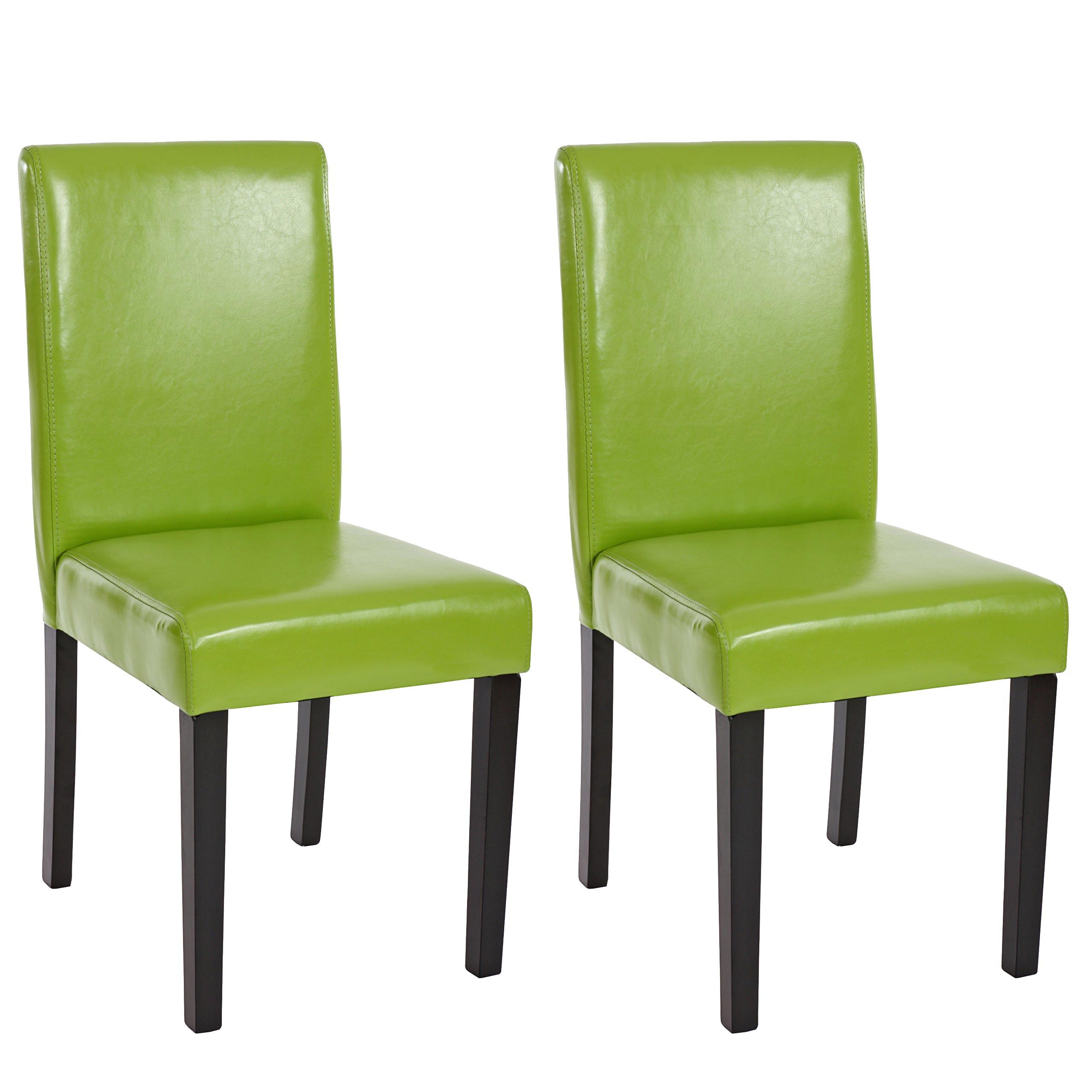 ESSZIMMERSTUHL Grün 2er-Set - Grün, Textil (43/90/56cm) - MCW