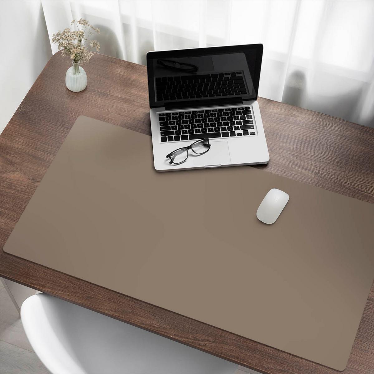 SCHREIBTISCHUNTERLAGE 120x60 cm Braun - Walnussfarben, Kunststoff (120/60/1.6cm) - Wallfluent