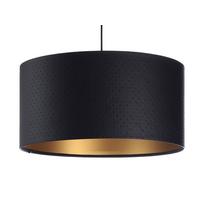 HÄNGELEUCHTE Gold 50/25 cm - Goldfarben/Schwarz, Kunststoff (50/0.8/25cm) - ONZENO