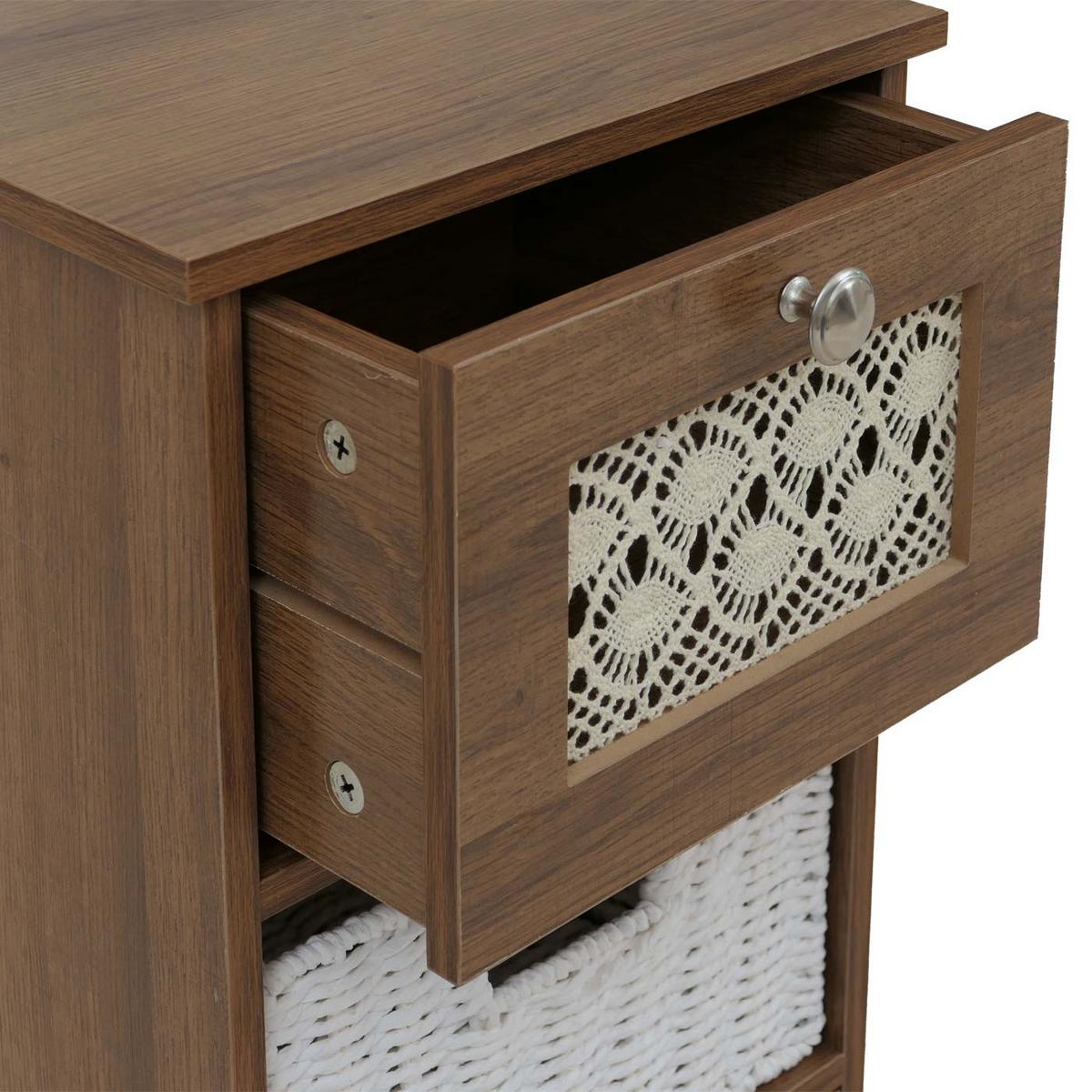 KOMMODE Braun - Braun, Holz (30/63/30cm) - MCW