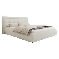 POLSTERBETT Zinot 160 8801 - Beige/Schwarz, Holzwerkstoff/Textil (160/200cm) - MIRJAN24