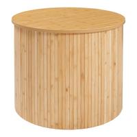 COUCHTISCH Ledepid 48/60 cm - Naturfarben, Holz/Holzwerkstoff (60/60/48cm) - [en.casa]