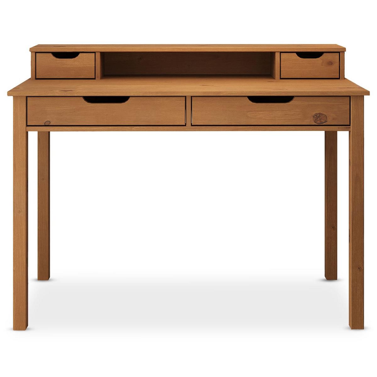 SCHREIBTISCH RAUL Eiche - Eichefarben, Holz (54/114/87cm) - IDIMEX