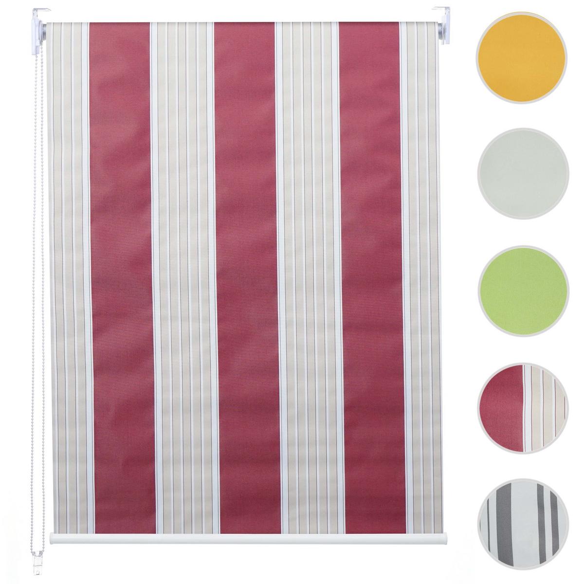 ROLLO Rot, Weiß, Beige - Beige/Rot, Textil (70/160/7cm) - MCW