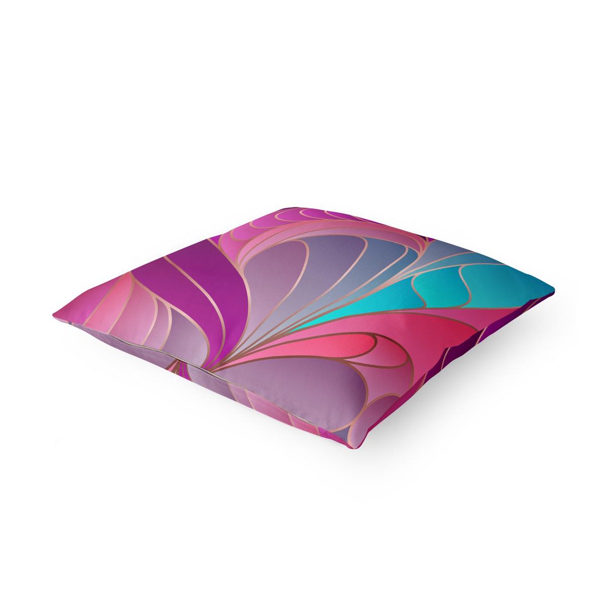 KISSENBEZUG Farbenfrohes Art Deco II 40/40 cm - Multicolor, Textil (40/40cm) - Bilderwelten