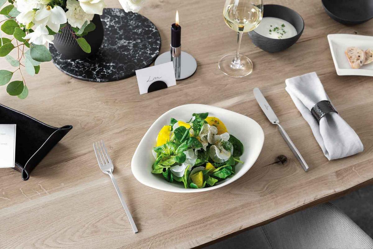 SALATSCHALEN Vapiano weiß 780 ml 4-tlg. - Weiß, Keramik (1cm) - Villeroy & Boch