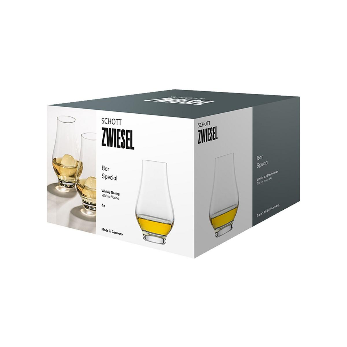 WHISKY NOSING GLÄSER Bar Special transparent 322 ml 4er Set - Transparent, Glas (0.322L) - Schott Zwiesel