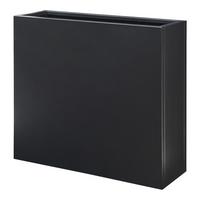 PFLANZKÜBEL Vaargel - Schwarz, Metall (90/82/30cm) - casa.pro