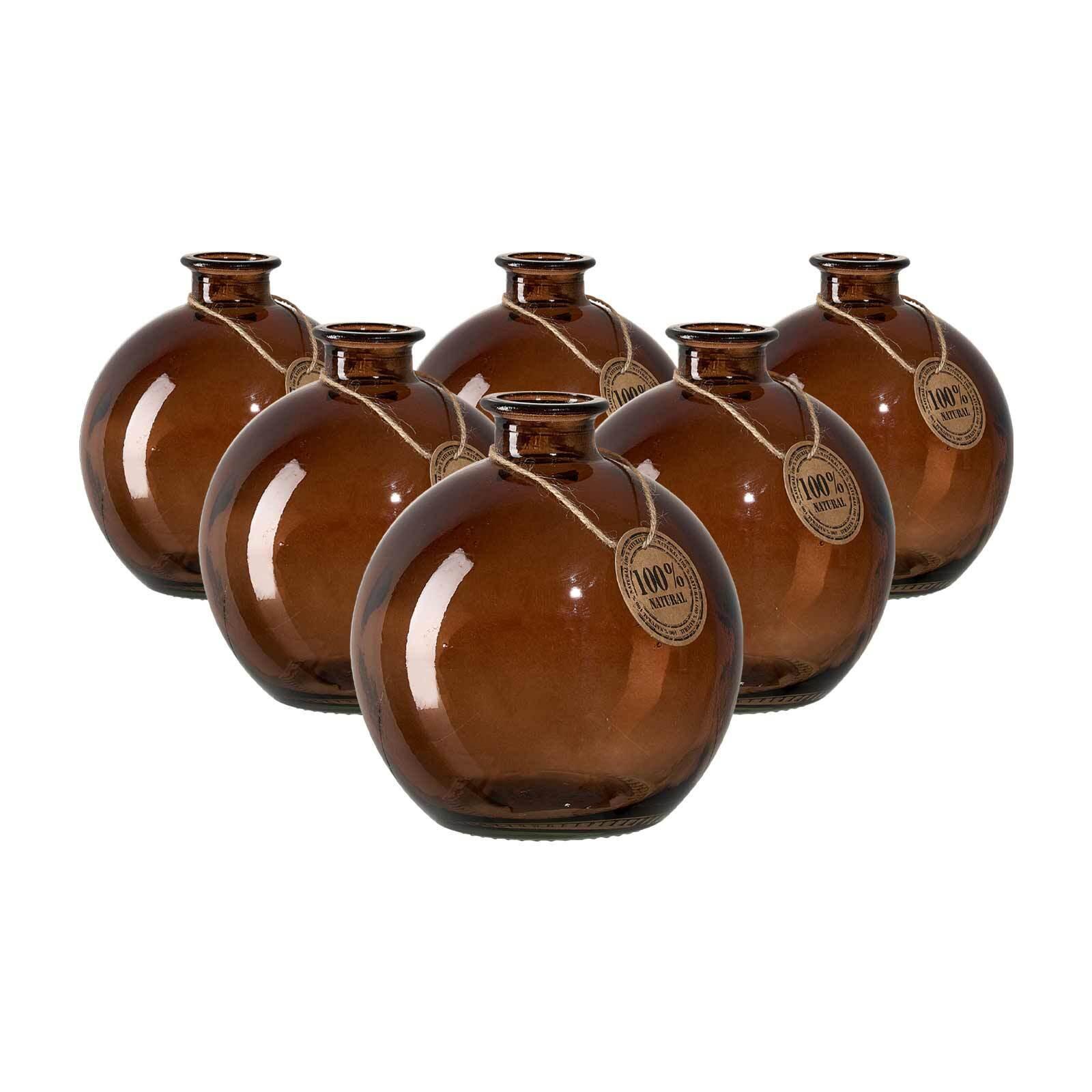VASEN Marokko braun 17,5 cm 6er Set - Braun, Glas (14/17.5cm) - Ritzenhoff Breker