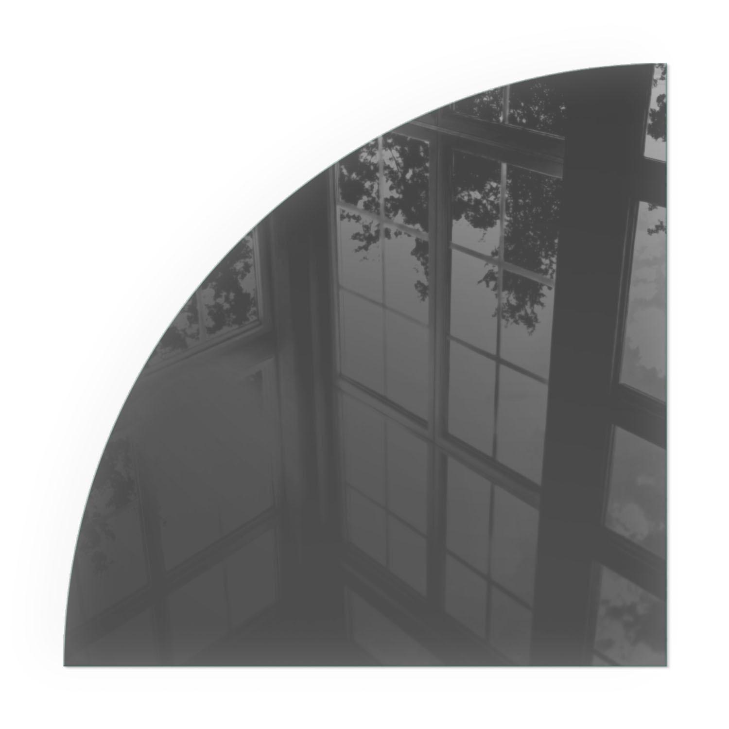 GLASPLATTE für Kamin 100x100 cm - Grau, Glas (100/100/0.4cm) - TULUP