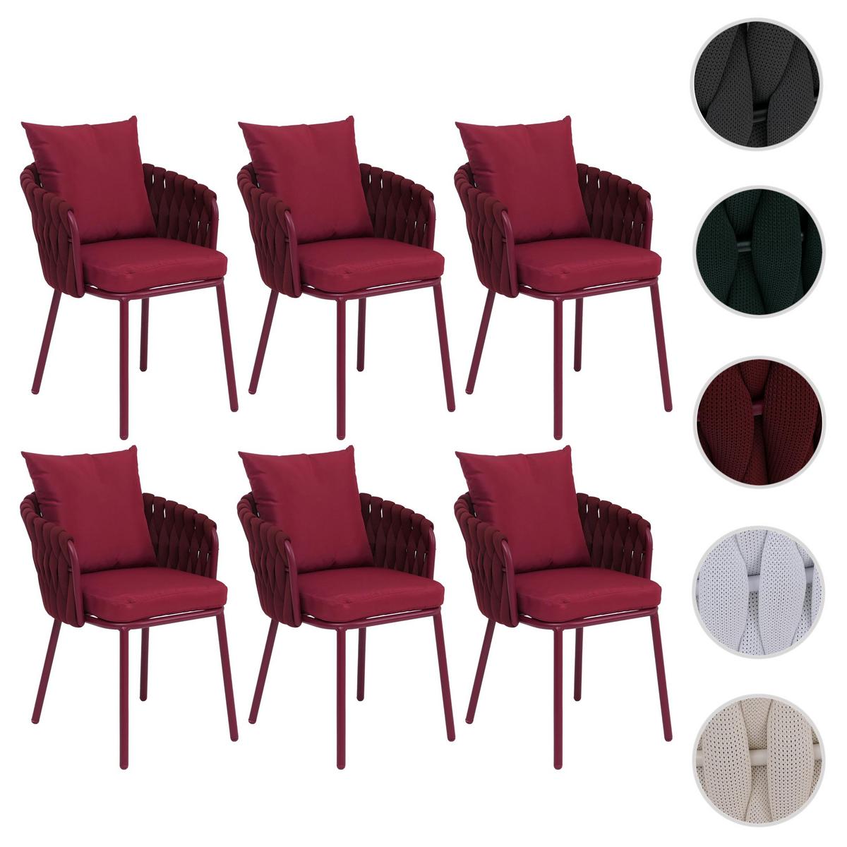 ESSZIMMERSTUHL Bordeaux - Bordeaux, Textil (56/71/57cm) - MCW