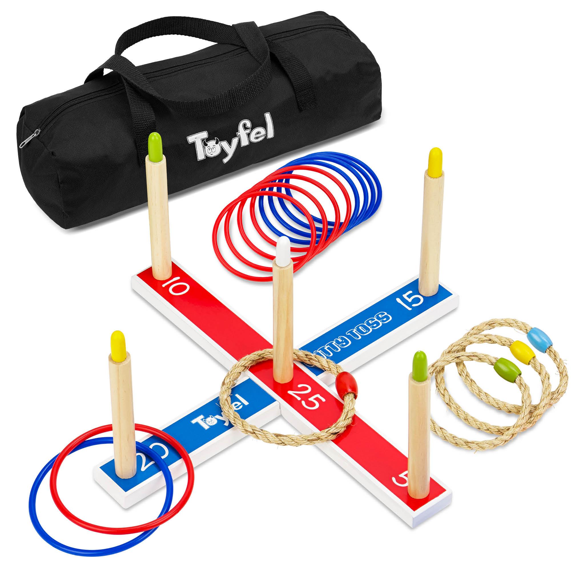 WURFSPIEL Mitty Toss - Multicolor, Holz (5/42cm) - Toyfel