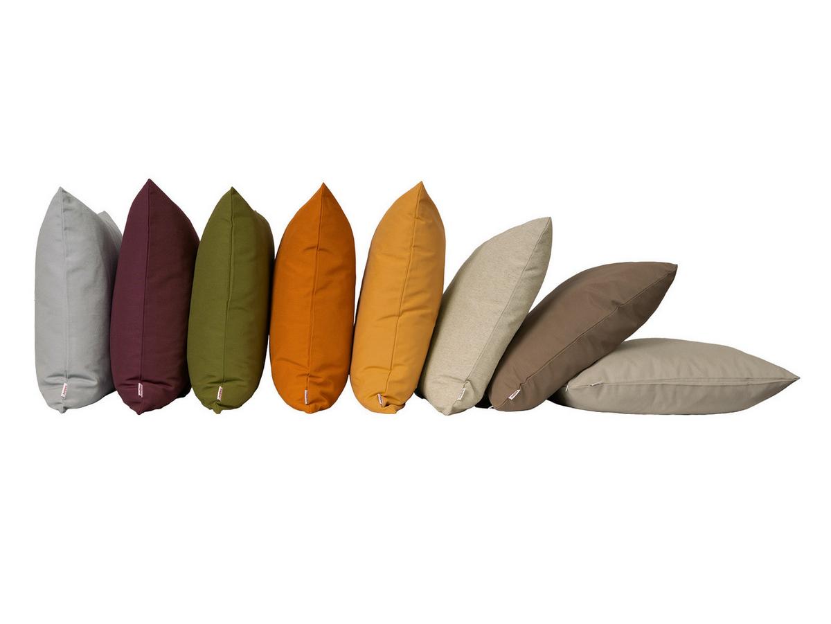 KISSENHÜLLE Wunschton sanddorn-orange 30/50 cm - Orange, Textil (30/50cm) - beties Heimtextil
