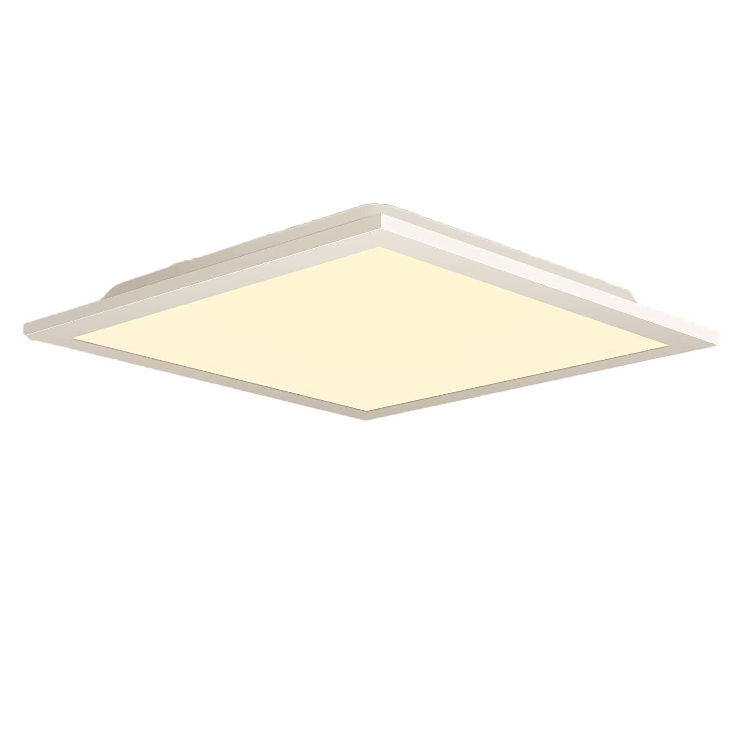 LED-DECKENLEUCHTE Oceana 60/60/1 cm - Weiß, Metall (60/60/1cm) - Nettlife