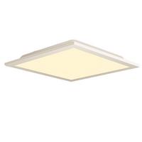 LED-DECKENLEUCHTE Oceana 45/45/1 cm - Weiß, Metall (45/45/1cm) - Nettlife