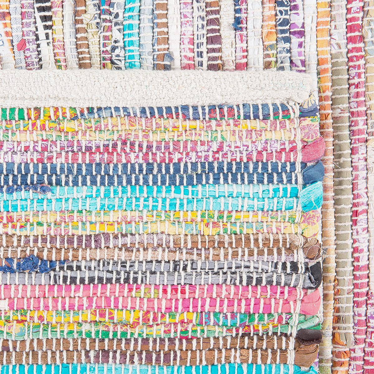 TEPPICH geflochten Mersin 150/80 cm - Multicolor, Textil (80/150cm) - Beliani