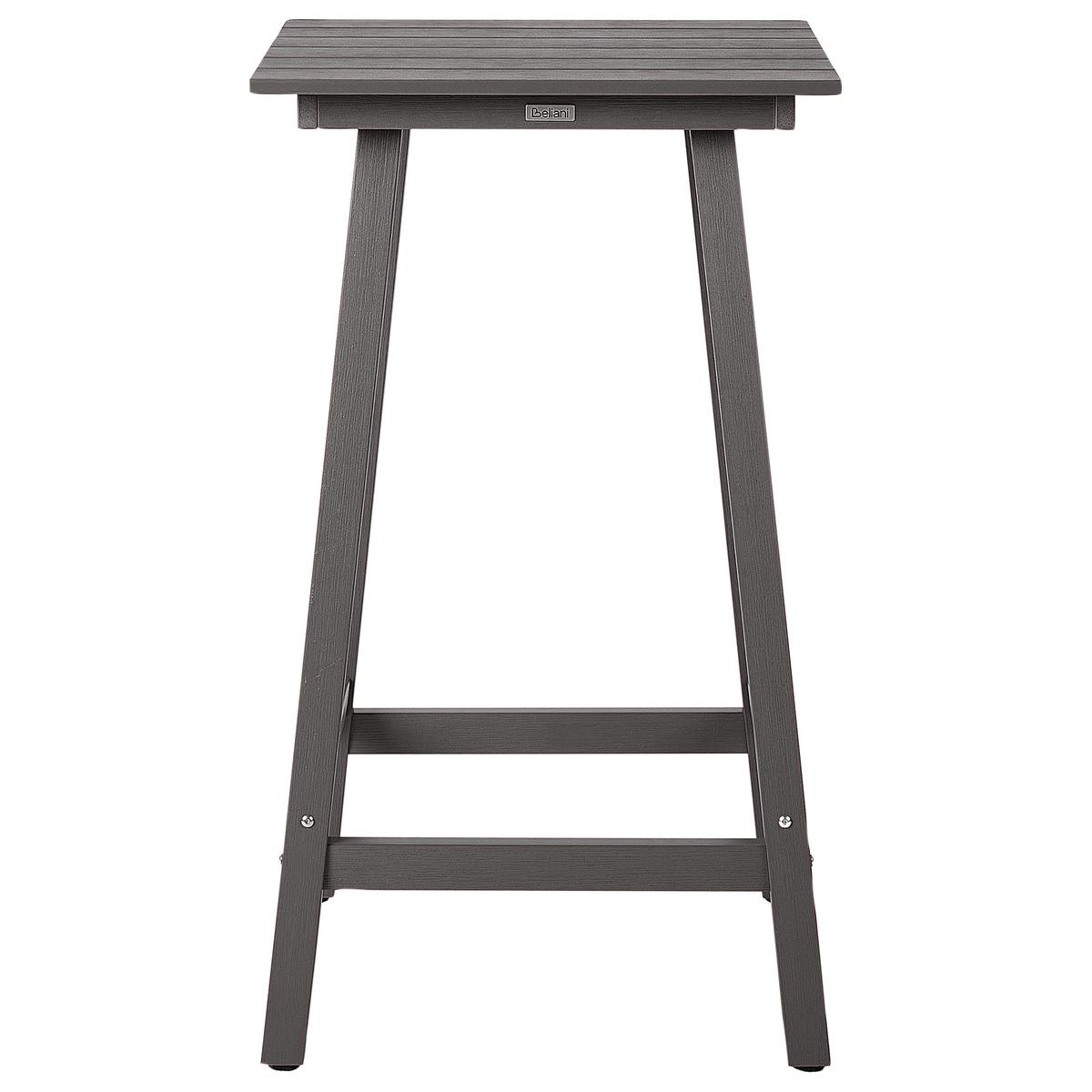 BARTISCH Grau Adirondack - Grau, Kunststoff (60/59/103cm) - Beliani