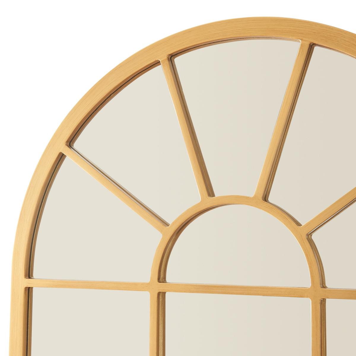 WANDSPIEGEL Villalago - Goldfarben, Glas/Holzwerkstoff (60/80/1.8cm) - [en.casa]