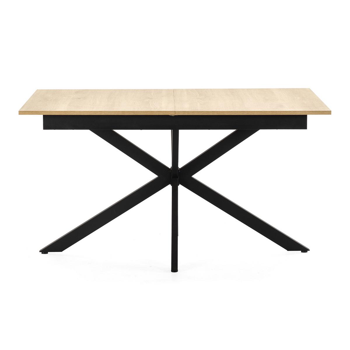 ESSTISCH Prato Farbe Eiche, 140-180 cm - Eichefarben, Holzwerkstoff (80/140/75cm) - VS Venta-stock