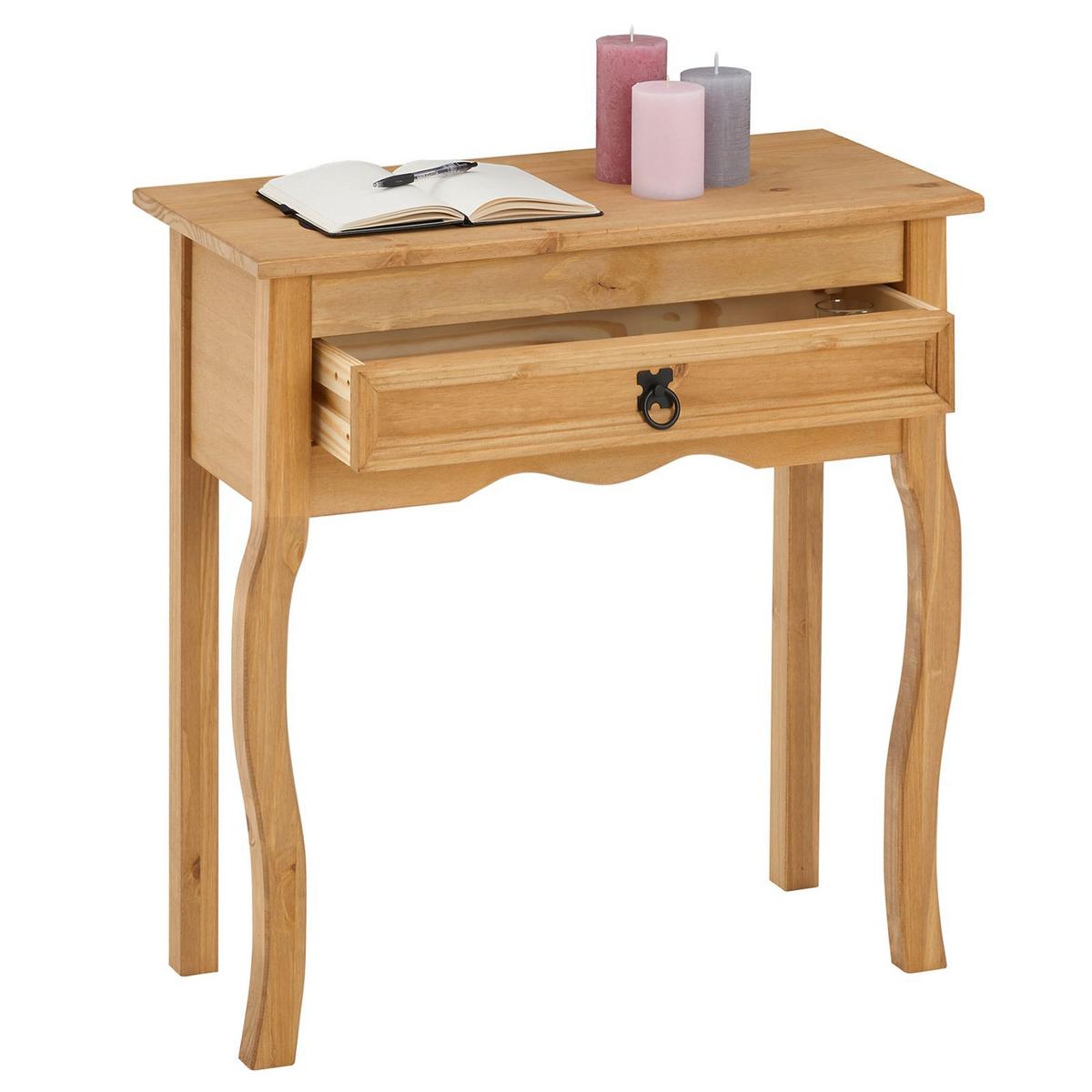 KONSOLENTISCH SALSA braun - Braun, Holz (35/73/73cm) - CARO-Möbel