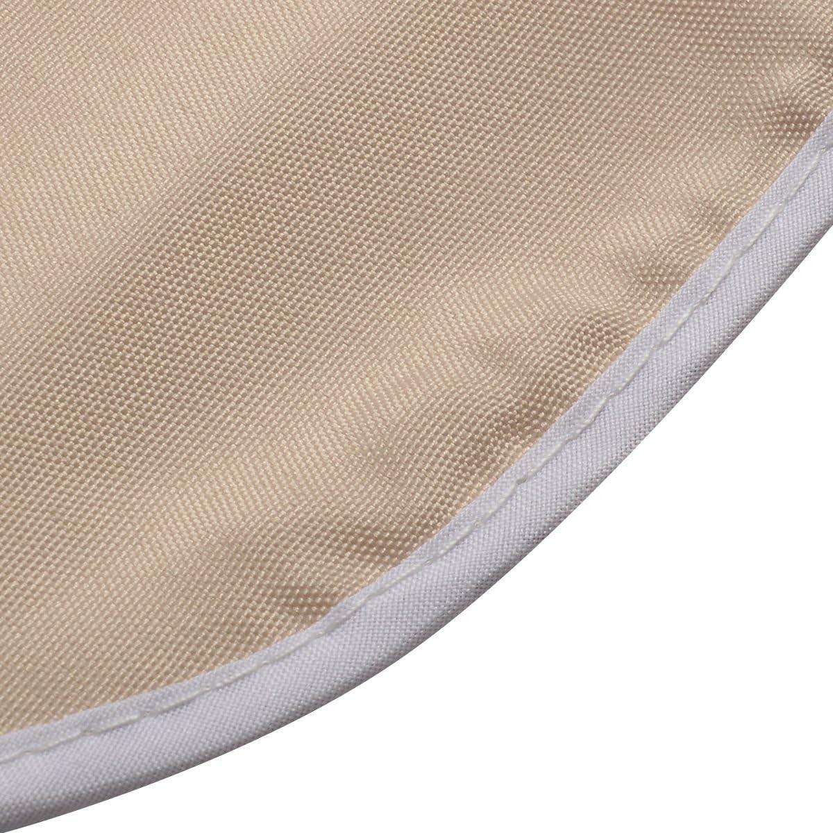 SONNENDACH Ersatzdach Beige - Beige, Kunststoff (191/1/132cm) - COSTWAY