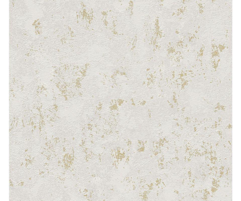 VLIESTAPETE Gold 53/1005 cm - Goldfarben, Textil (53/1cm) - KUNSTLOFT