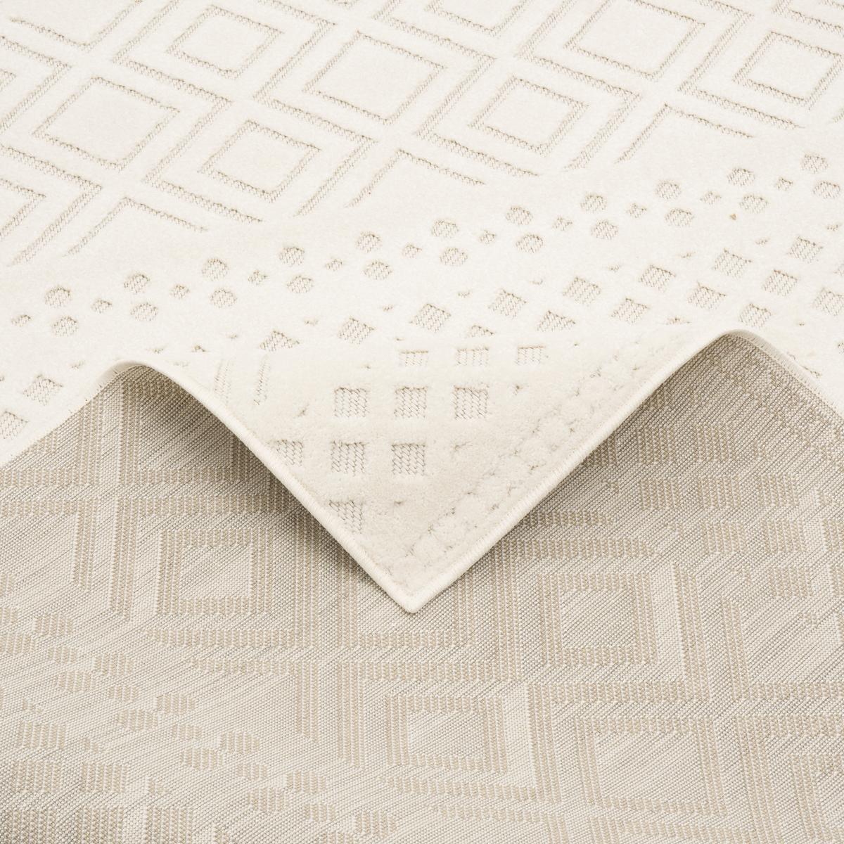 FLACHGEWEBE TEPPICH SEVILLA - Ecru, Textil (120/170cm) - Pergamon