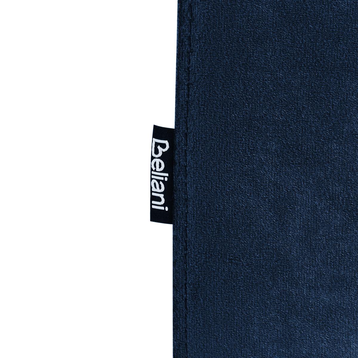 OTTOMANE Evja 85/85/48 cm - Blau, Textil (85/48/85cm) - Beliani