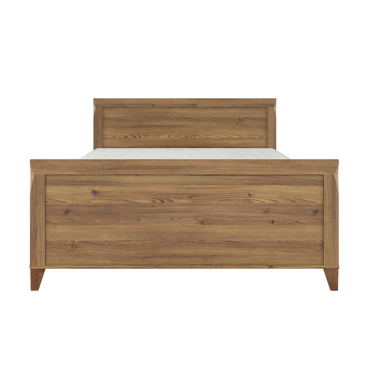 BETT 160/200 Raya Holz - Braun, Holzwerkstoff (160/200cm) - Petits-meubles