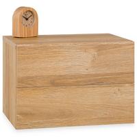 HÄNGENDER NACHTTISCH ANNI - Wildeiche, Holzwerkstoff (42/29/30cm) - CARO-Möbel