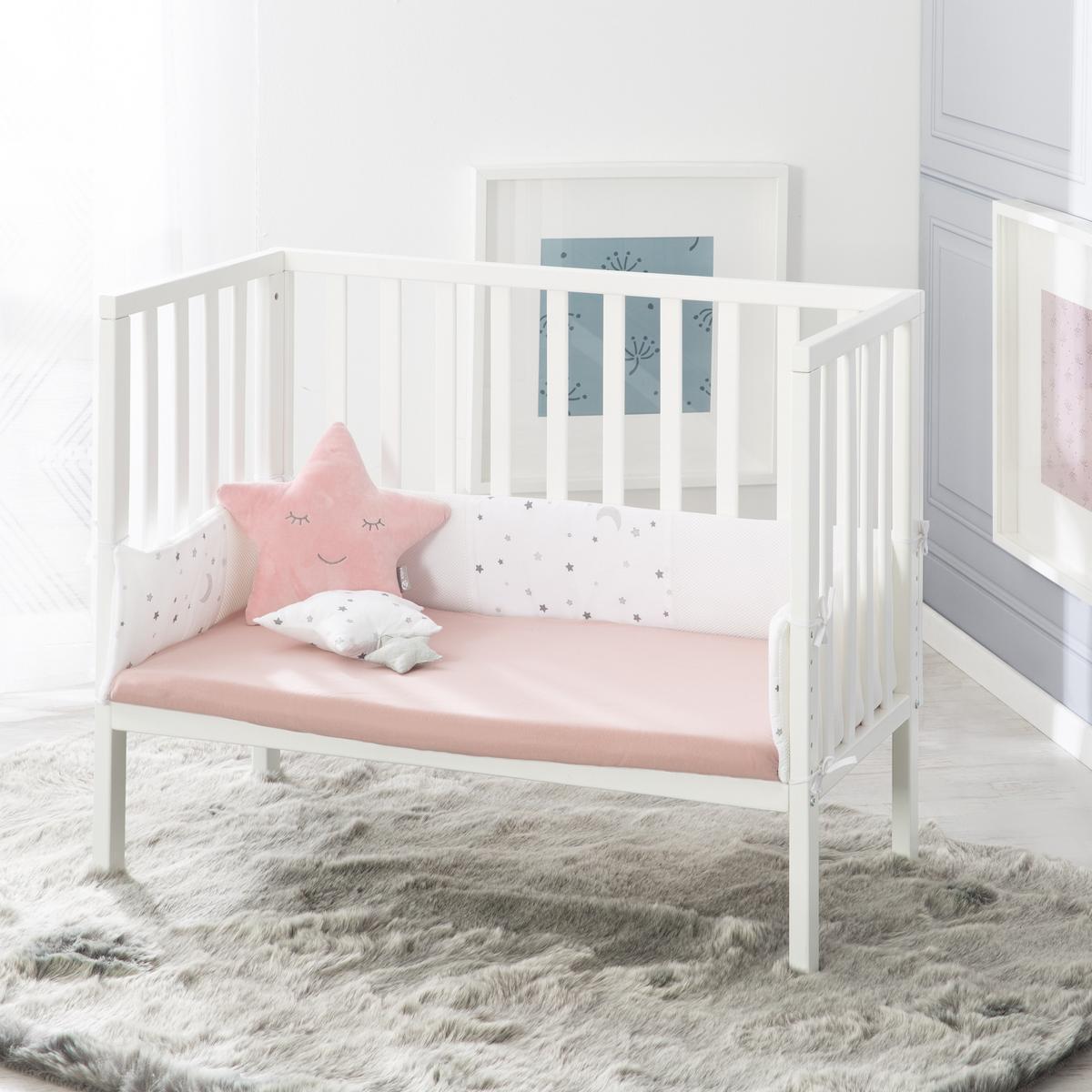 SPANNBETTLAKEN 40 x 90 – 45 x 90 cm - Rosa, Textil (45/90cm) - Roba