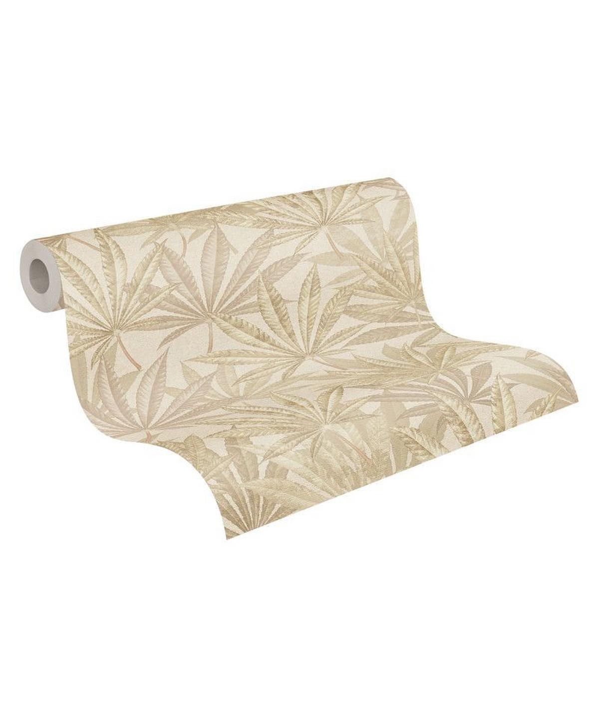 VLIESTAPETE Beige 53/1005 cm - Beige, Textil (53/1cm) - KUNSTLOFT