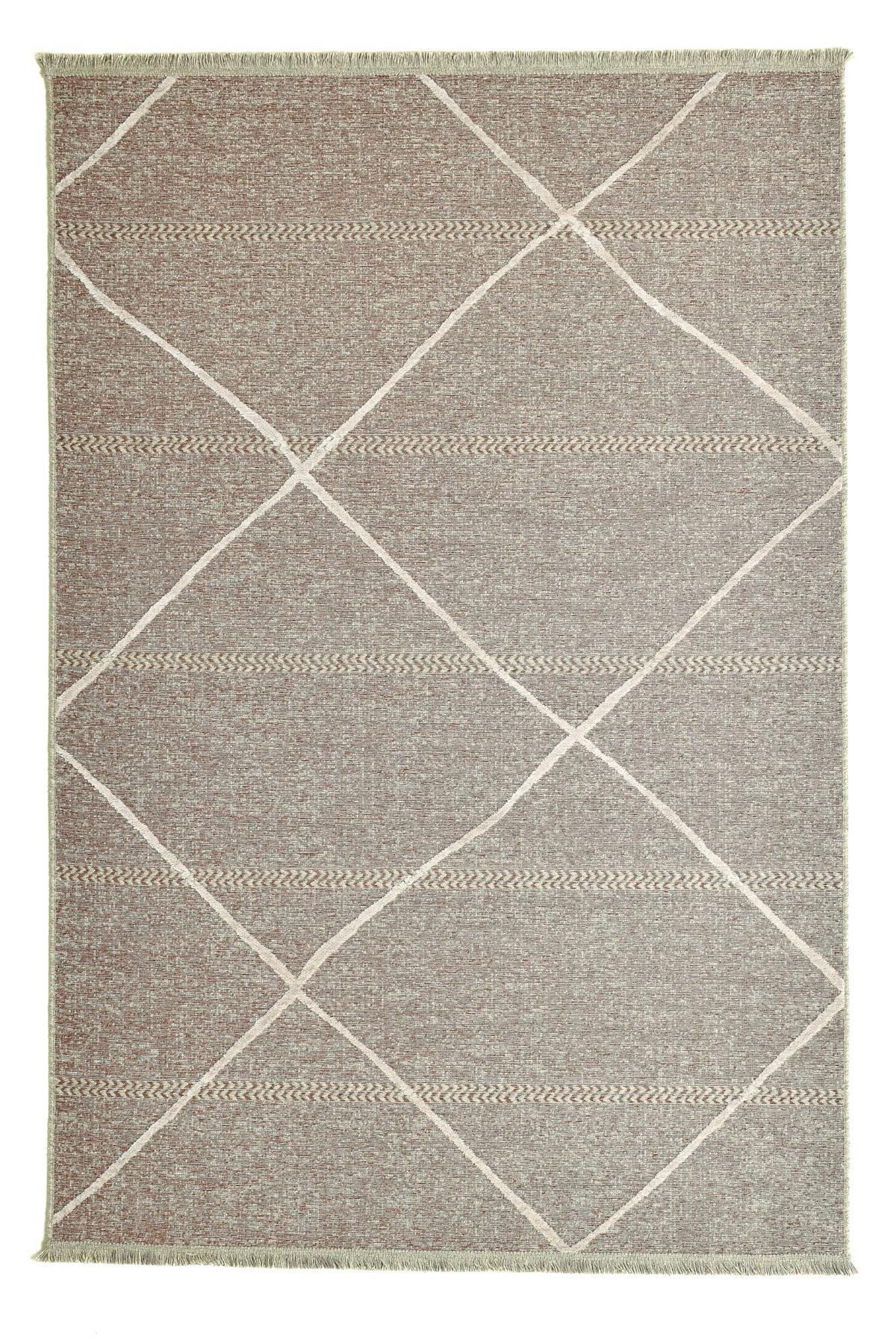 FLACHWEBTEPPICH Braderup 60x100 cm - Rot, Textil (60/100cm) - Sansibar SYLT
