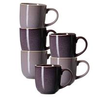 HENKELBECHER Matilda beere 400 ml 6er Set - Beere, Keramik (0.4L) - Ritzenhoff Breker