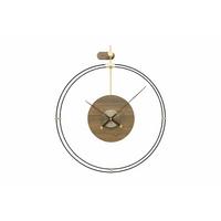 WANDUHR Design 60/60 cm - Braun, Holzwerkstoff (2.47/60/3cm) - ONZENO