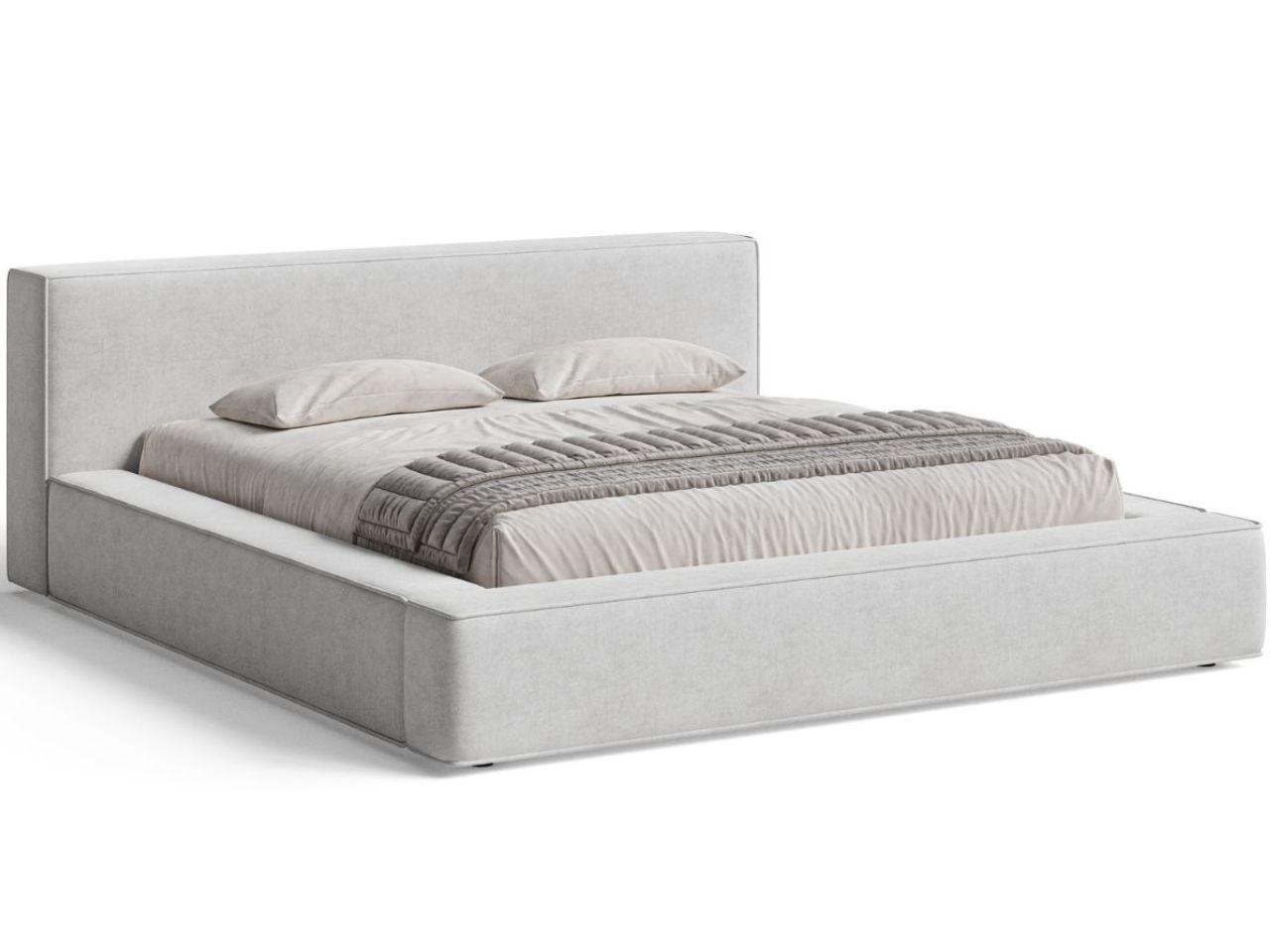 POLSTERBETT Mali 120x200 Grau - Grau, Textil (120/200cm) - Graingold
