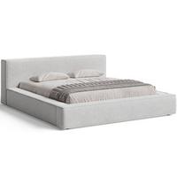 POLSTERBETT Mali 120x200 Grau - Grau, Textil (120/200cm) - Graingold