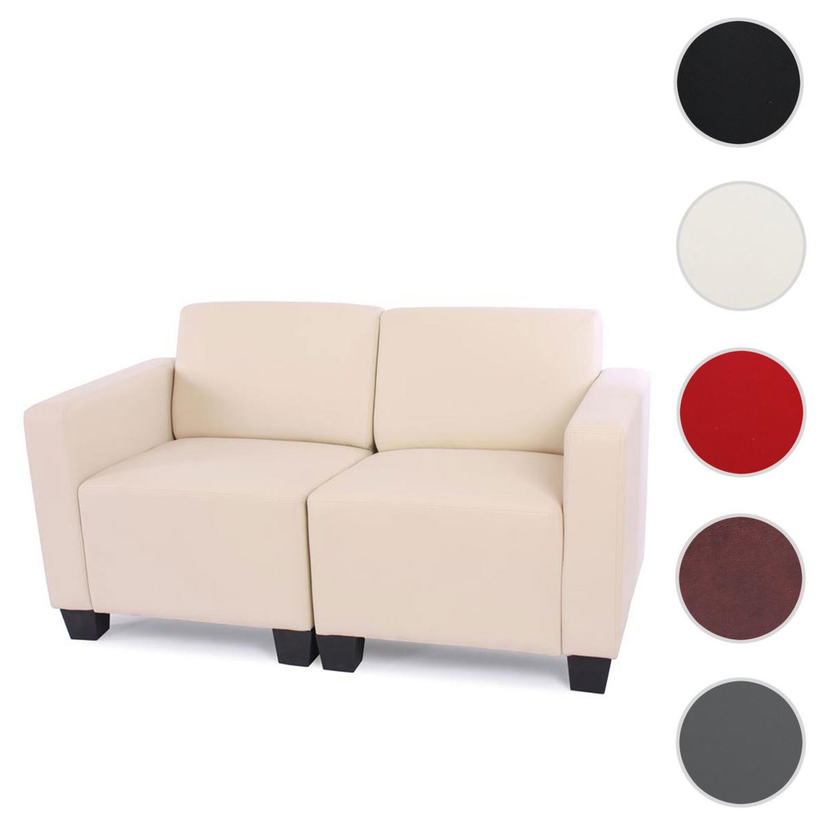 2-SITZER SOFA Beige - Beige/Creme, Textil (136/76/72cm) - MCW