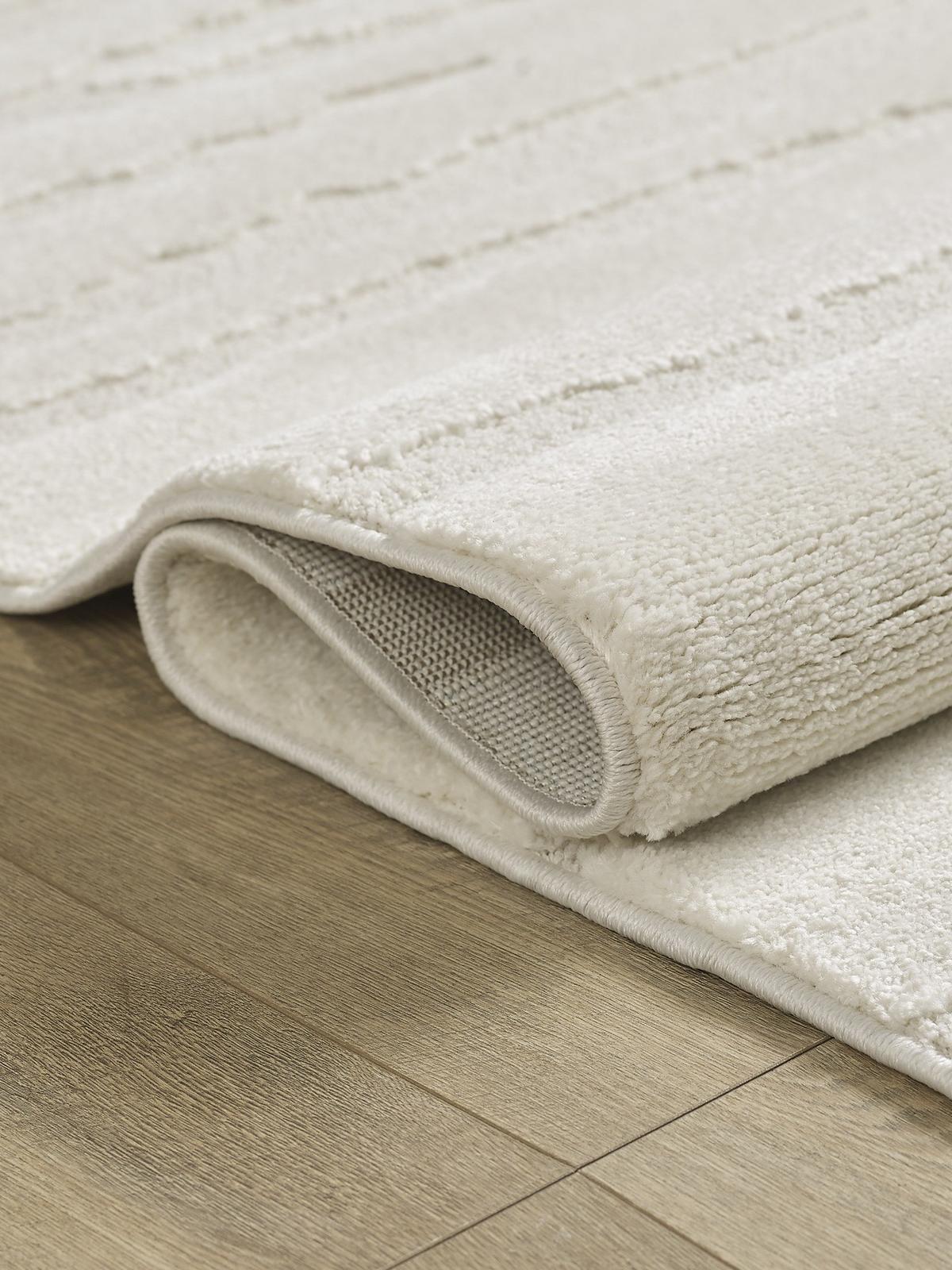 TEPPICHLÄUFER Abstrakt CETINA Polypropylen Creme 80 x 300 cm - Beige, Textil (80/300cm) - KADIMA DESIGN
