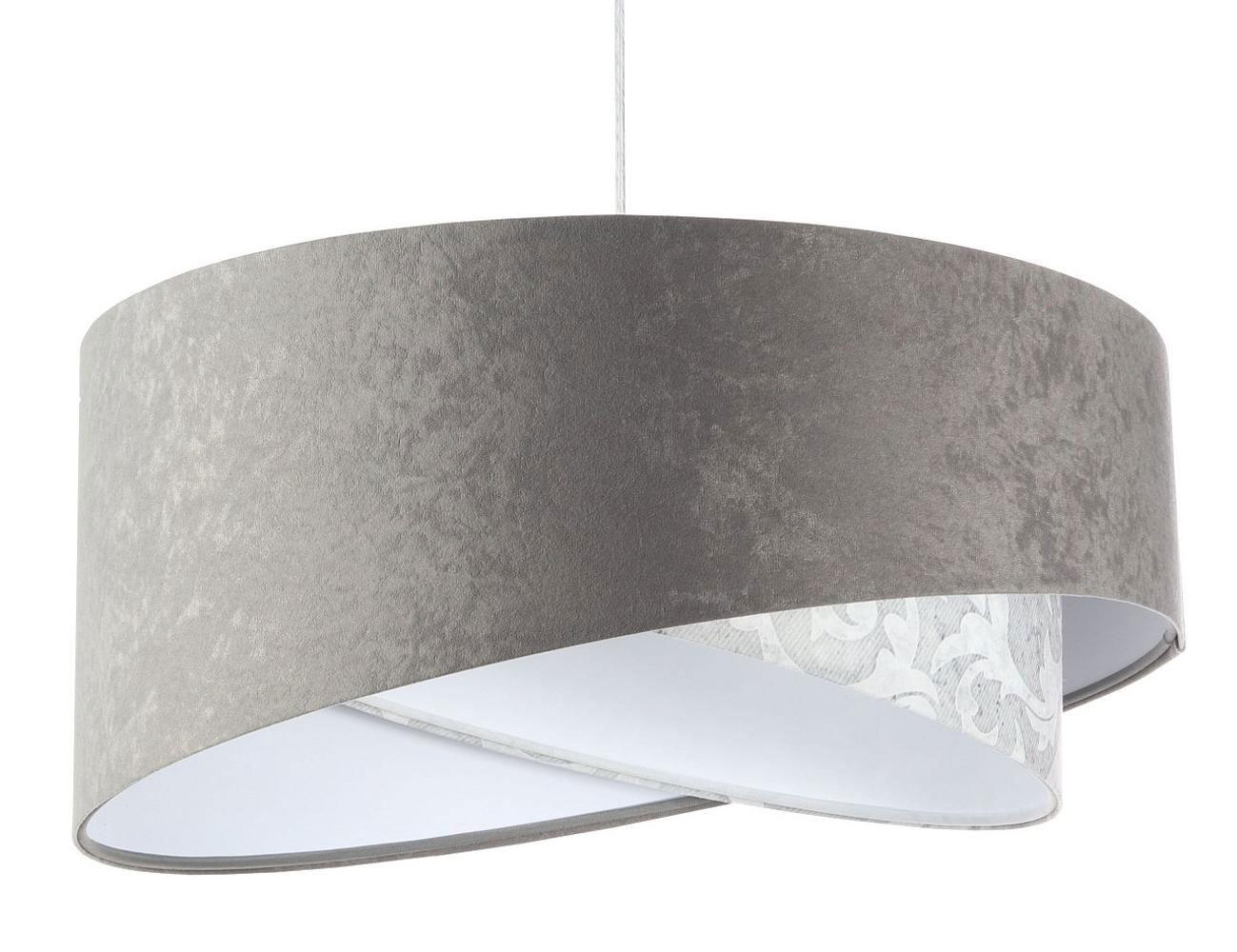 HÄNGELEUCHTE Grau 50/23 cm - Weiß, Kunststoff (50/1.3/23cm) - ONZENO