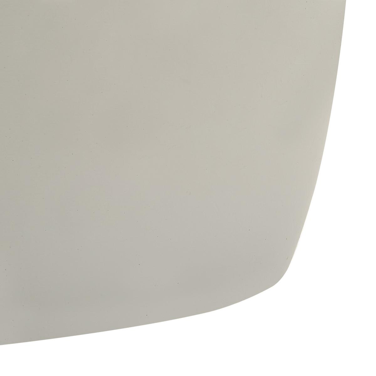 FEUERSTELLE Grau Indus - Grau, Naturmaterialien (92/38/92cm) - Beliani