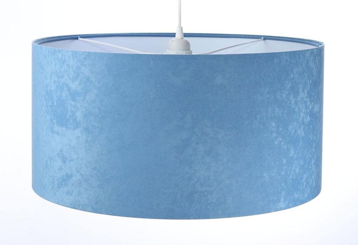 HÄNGELEUCHTE Blau 30/20 cm - Blau/Weiß, Kunststoff (30/0.45/20cm) - ONZENO